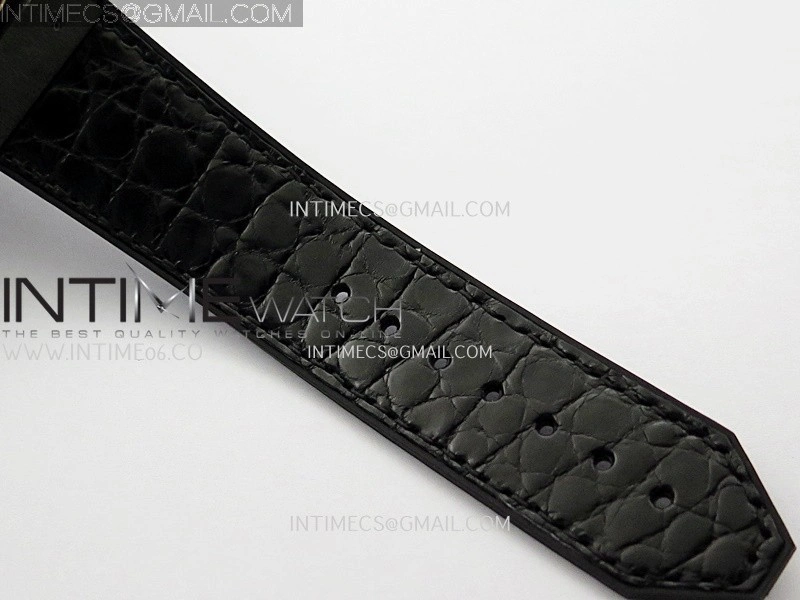 Classic Fusion 42mm Ceramic RG JJZF 1:1 Best Edition Black Carbon Dial On Black Gummy Strap