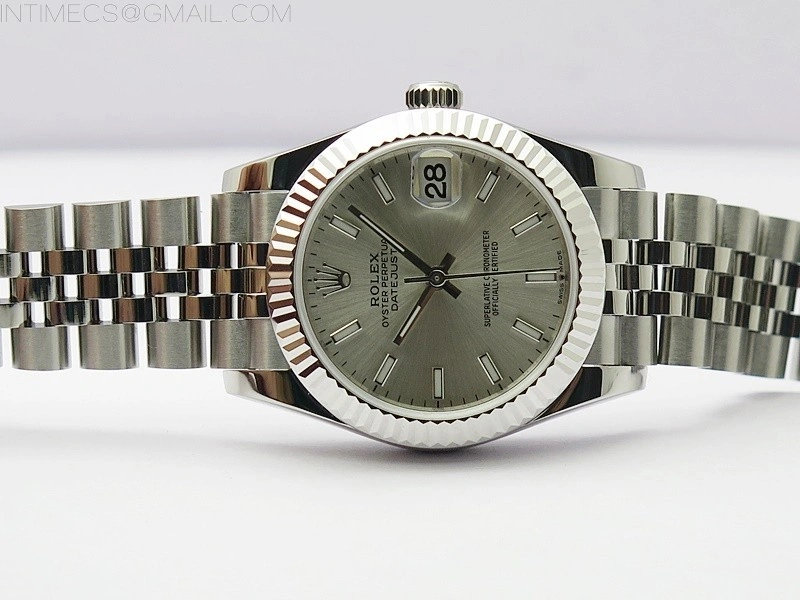 Datejust 31mm 278271 SS BP Best Edition Silver Stick Markers Dial on Jubilee Bracelet
