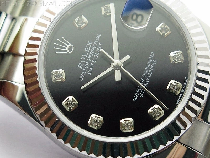 Datejust 31mm 278273 SS BP Best Edition Black Crystal Markers Dial on Oyster Bracelet
