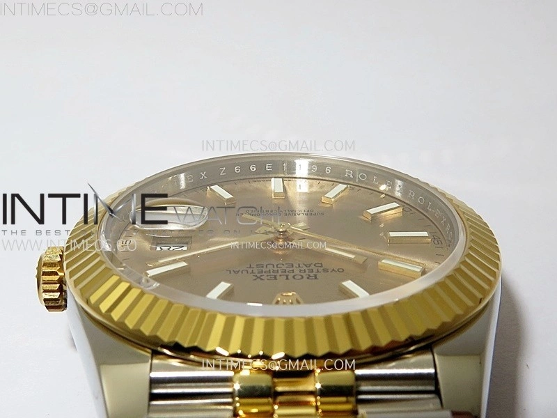 DateJust 41 126333 904L SS YG VSF 1:1 Best Edition Gold Dial on Jubilee Bracelet VS3235