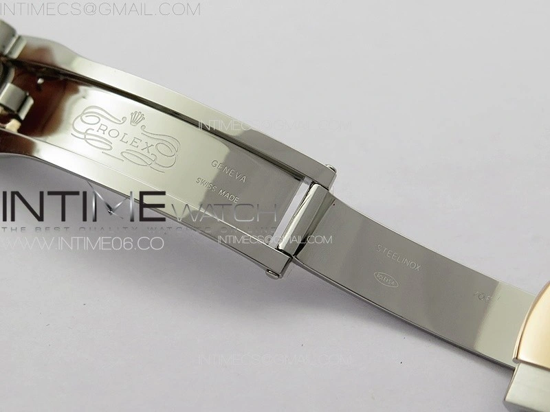 DateJust 41 126334 SS RG GMF 1:1 Best Edition Gray Fluted Dial on SS RG Jubilee Bracelet