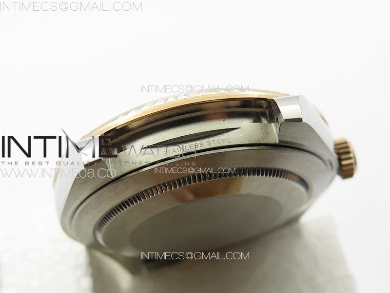 DateJust 41 126334 SS RG GMF 1:1 Best Edition Gray Fluted Dial on SS RG Jubilee Bracelet