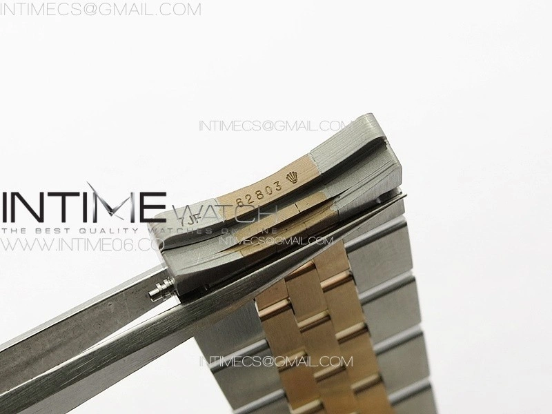 DateJust 41 126334 SS RG GMF 1:1 Best Edition Gray Fluted Dial on SS RG Jubilee Bracelet