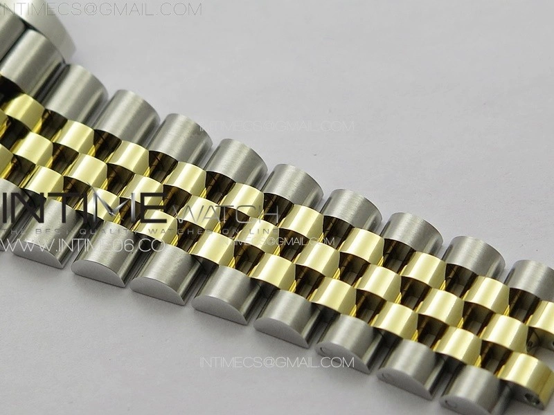 DateJust 41 126334 SS YG GMF 1:1 Best Edition Gold Fluted Dial on SS YG Jubilee Bracelet