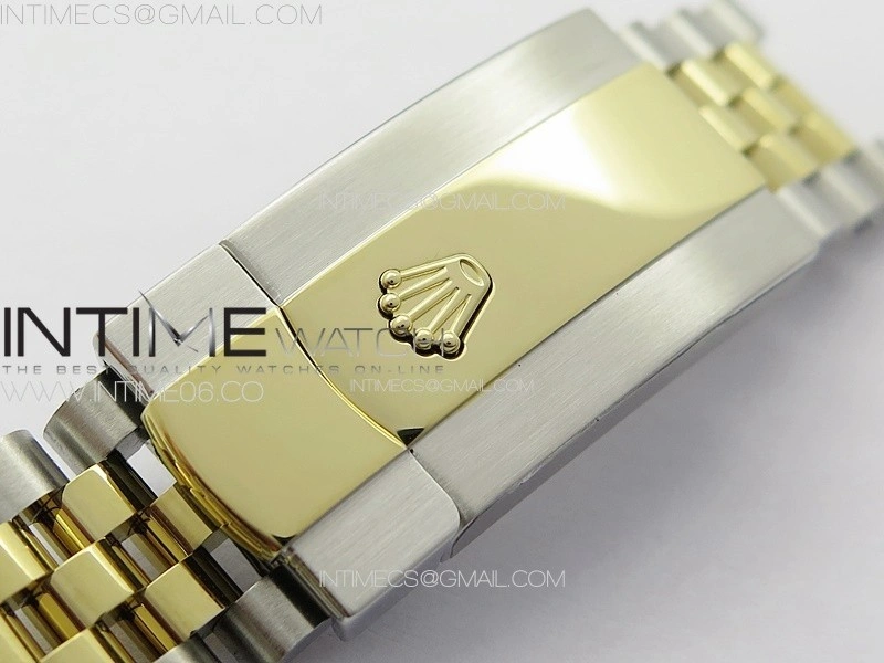 DateJust 41 126334 SS YG GMF 1:1 Best Edition Gold Fluted Dial on SS YG Jubilee Bracelet