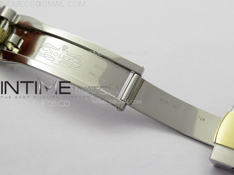 DateJust 41 126334 SS YG GMF 1:1 Best Edition Gold Fluted Dial on SS YG Jubilee Bracelet