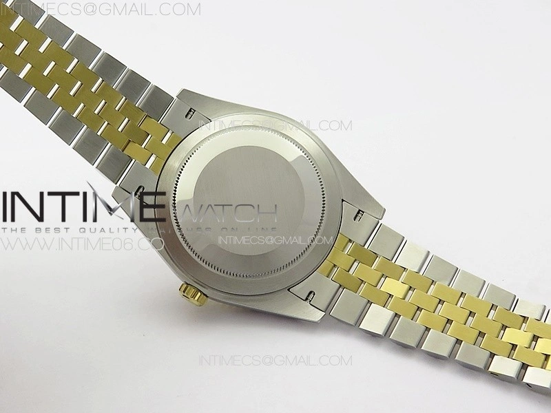 DateJust 41 126334 SS YG GMF 1:1 Best Edition Gold Fluted Dial on SS YG Jubilee Bracelet