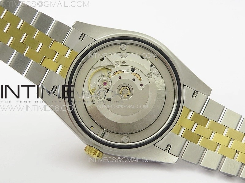 DateJust 41 126334 SS YG GMF 1:1 Best Edition Gold Fluted Dial on SS YG Jubilee Bracelet