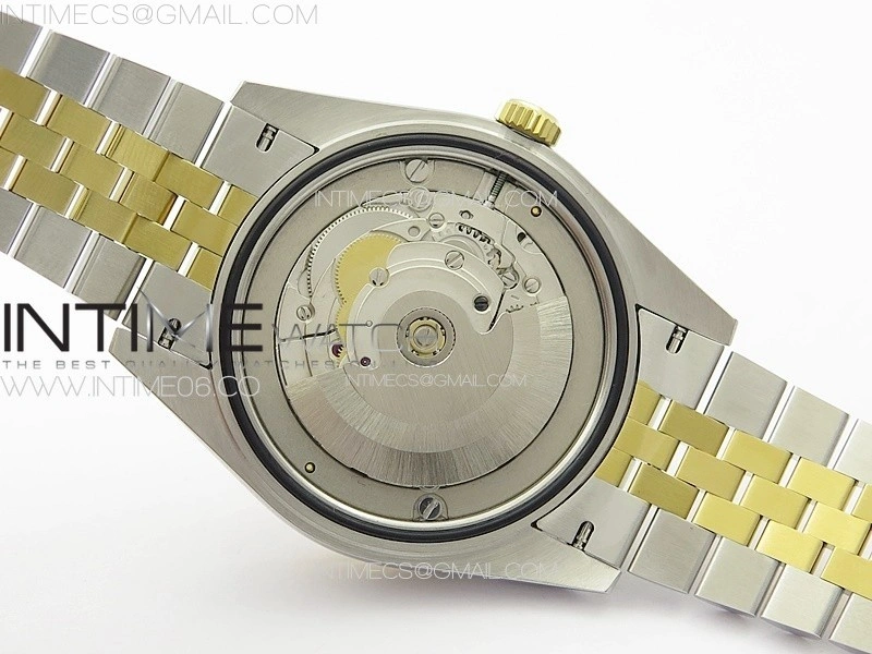 DateJust 41 126334 SS YG GMF 1:1 Best Edition Gold Fluted Dial on SS YG Jubilee Bracelet