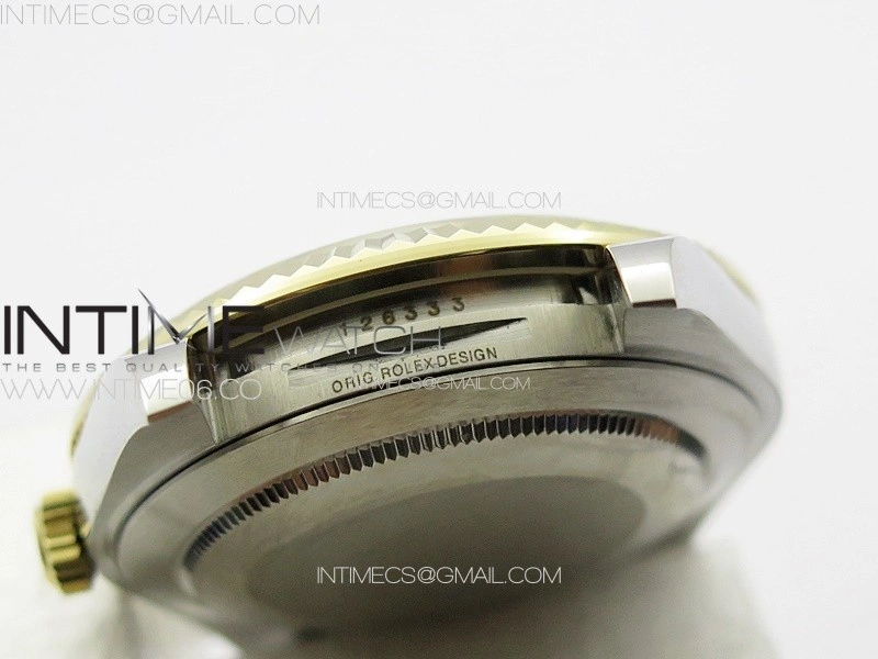 DateJust 41 126334 SS YG GMF 1:1 Best Edition Gold Fluted Dial on SS YG Jubilee Bracelet