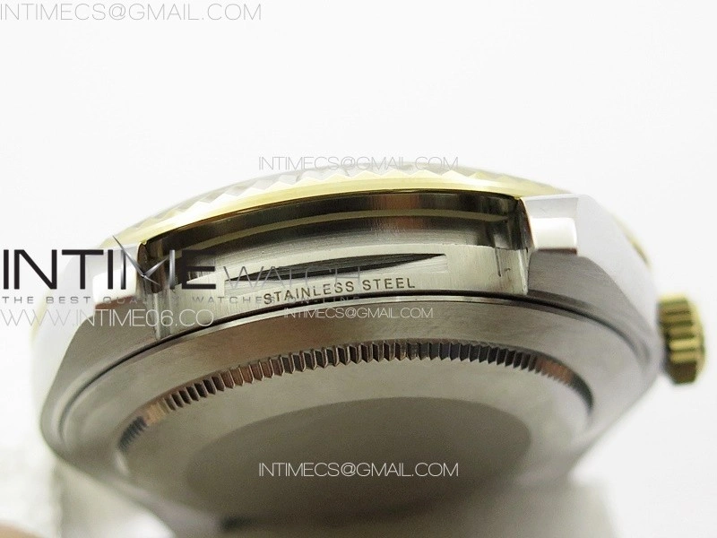 DateJust 41 126334 SS YG GMF 1:1 Best Edition Gold Fluted Dial on SS YG Jubilee Bracelet