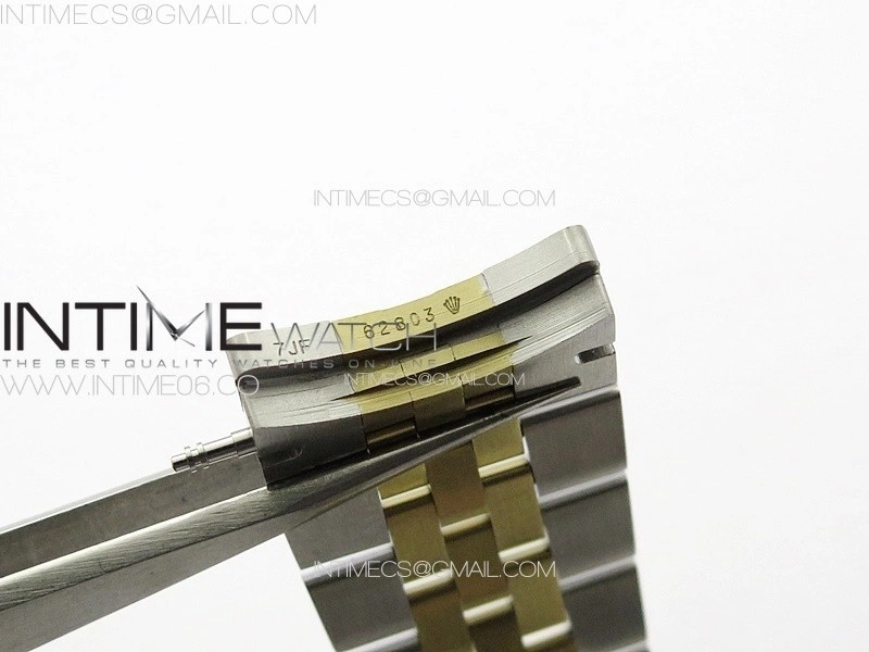 DateJust 41 126334 SS YG GMF 1:1 Best Edition Gold Fluted Dial on SS YG Jubilee Bracelet