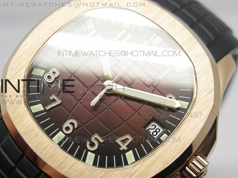 Aquanaut Jumbo BP Best Edition RG Brown Dial on Black Rubber Strap Miyota 9015 PP324CS
