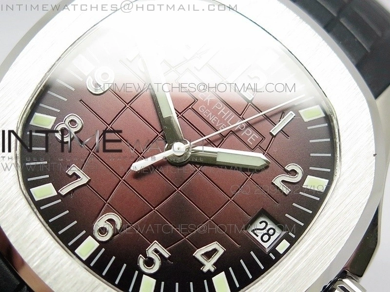 Aquanaut Jumbo BP Best Edition SS Brown Dial on Black Rubber Strap Miyota 9015 PP324CS