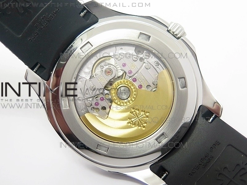 Aquanaut Jumbo BP Best Edition SS Brown Dial on Black Rubber Strap Miyota 9015 PP324CS