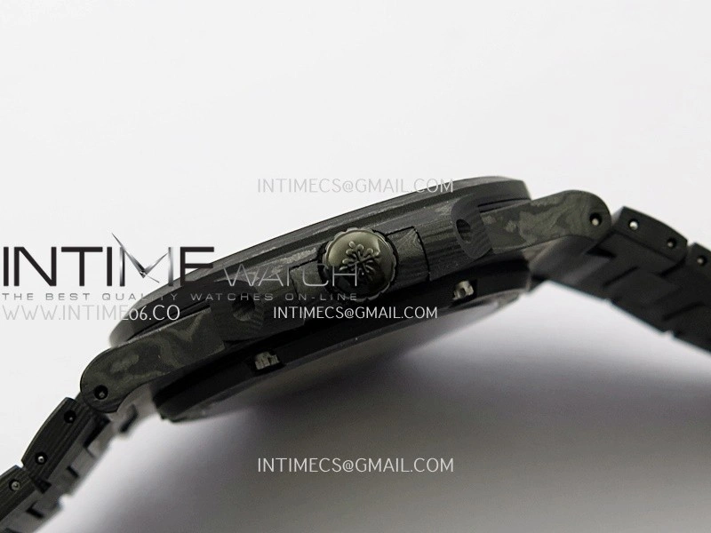 Nautilus 5711 DIW Carbon DIWF 1:1 Best Edition Carbon Dial On Carbon Bracelet 324CS