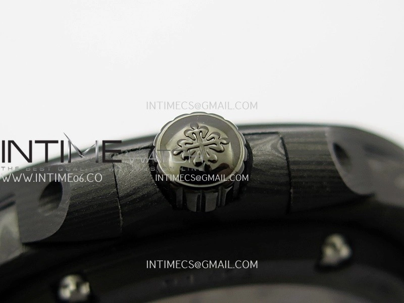 Nautilus 5711 DIW Carbon DIWF 1:1 Best Edition Carbon Dial On Carbon Bracelet 324CS