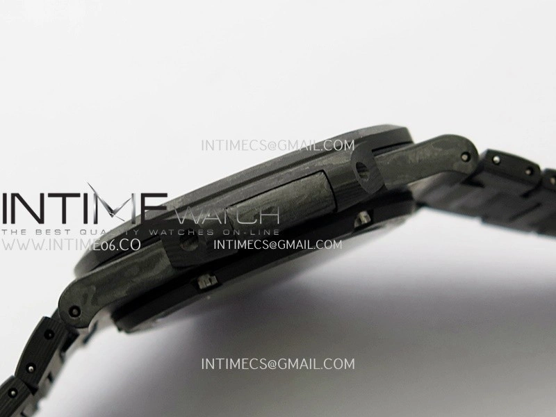 Nautilus 5711 DIW Carbon DIWF 1:1 Best Edition Carbon Dial On Carbon Bracelet 324CS