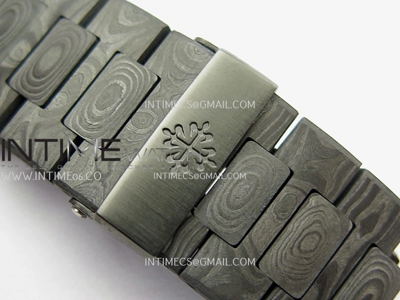 Nautilus 5711 DIW Carbon DIWF 1:1 Best Edition Carbon Dial On Carbon Bracelet 324CS