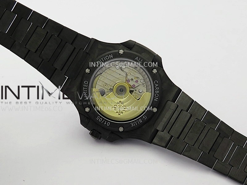 Nautilus 5711 DIW Carbon DIWF 1:1 Best Edition Carbon Dial On Carbon Bracelet 324CS