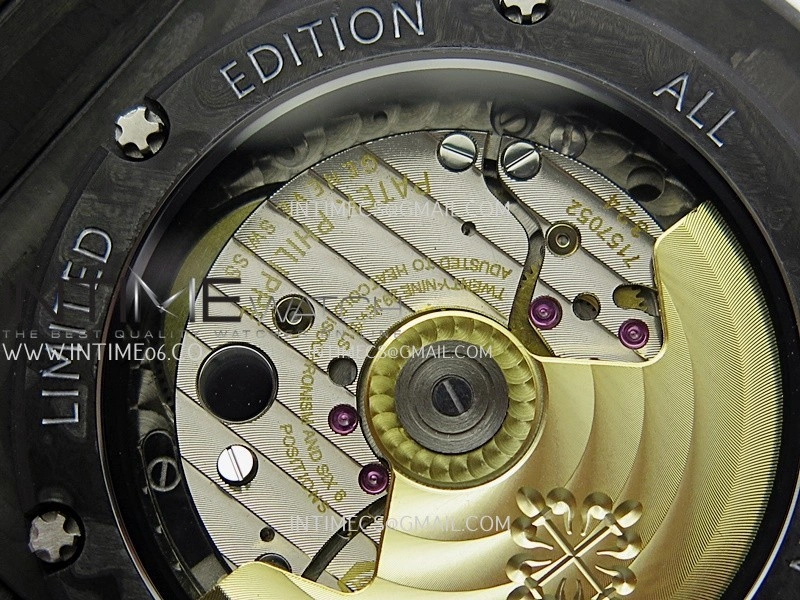 Nautilus 5711 DIW Carbon DIWF 1:1 Best Edition Carbon Dial On Carbon Bracelet 324CS