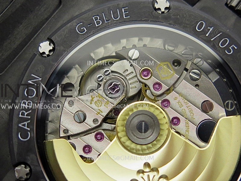 Nautilus 5711 DIW Carbon DIWF 1:1 Best Edition Carbon Dial On Carbon Bracelet 324CS
