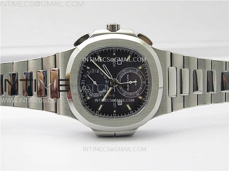 Nautilus 5990 SS SPPF 1:1 Best Edition Blue Dial on SS Bracelet Super Clone A28-520