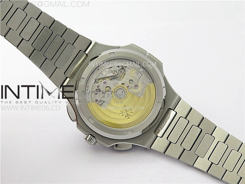 Nautilus 5990 SS SPPF 1:1 Best Edition Blue Dial on SS Bracelet Super Clone A28-520