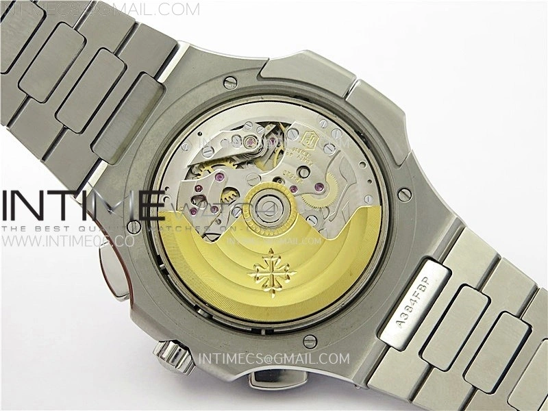 Nautilus 5990 SS SPPF 1:1 Best Edition Blue Dial on SS Bracelet Super Clone A28-520