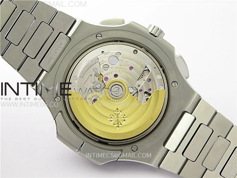 Nautilus 5990 SS SPPF 1:1 Best Edition Blue Dial on SS Bracelet Super Clone A28-520