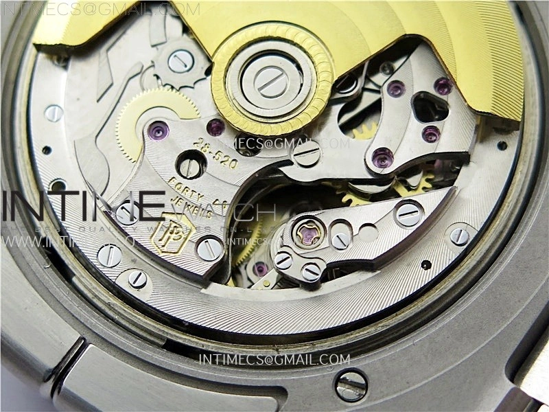 Nautilus 5990 SS SPPF 1:1 Best Edition Gray Dial on SS Bracelet Super Clone A28-520