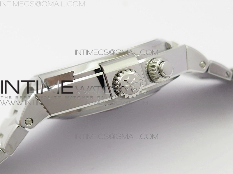 Overseas Dual Time Power Reserve TWA Best Edition White Dial on SS Bracelet A1222