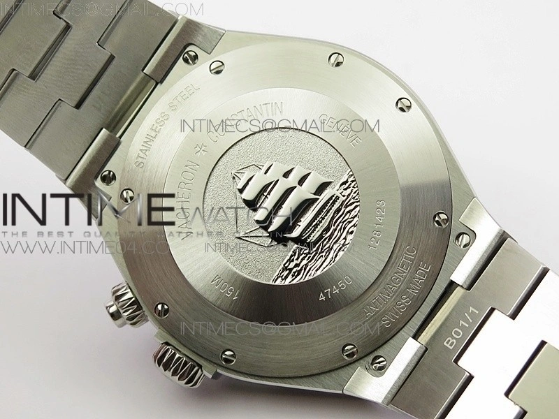Overseas Dual Time Power Reserve TWA Best Edition White Dial on SS Bracelet A1222
