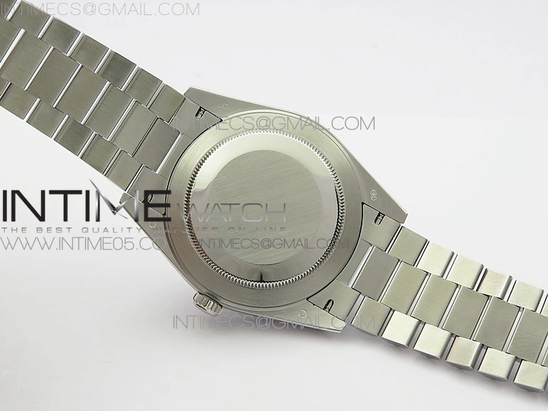 Day-Date 40mm 228239 BP New Dial Version 904 SS Ice Blue Stick Markers Dial on SS President Bracelet A2836
