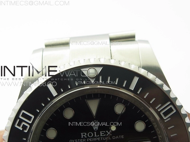 Sea-Dweller 126600 3EF 1:1 Best Edition Black Dial On 904L SS Case and Bracelet VR3235