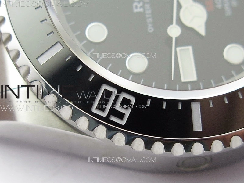 Sea-Dweller 126600 3EF 1:1 Best Edition Black Dial On 904L SS Case and Bracelet VR3235
