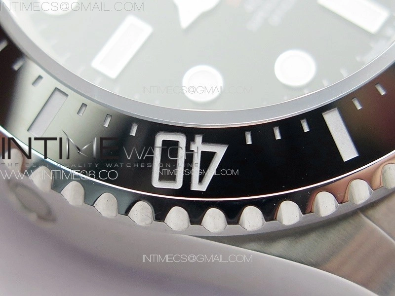 Sea-Dweller 126600 3EF 1:1 Best Edition Black Dial On 904L SS Case and Bracelet VR3235