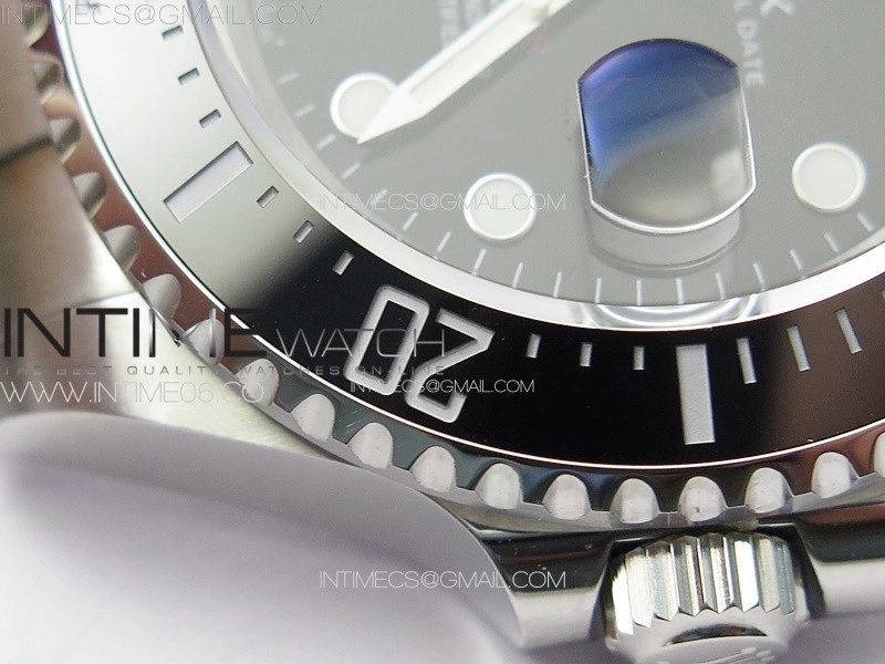 Sea-Dweller 126600 3EF 1:1 Best Edition Black Dial On 904L SS Case and Bracelet VR3235
