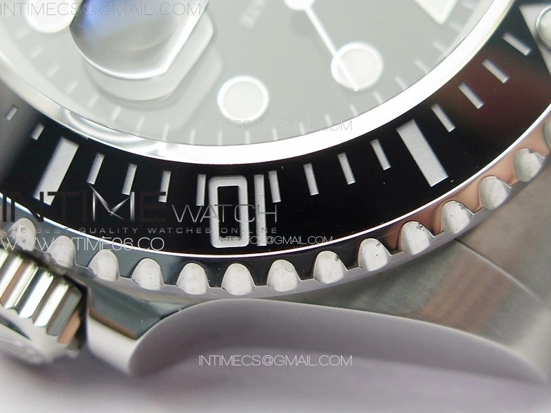 Sea-Dweller 126600 3EF 1:1 Best Edition Black Dial On 904L SS Case and Bracelet VR3235
