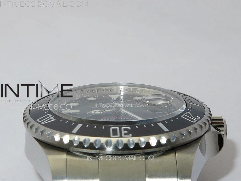 Sea-Dweller 126600 3EF 1:1 Best Edition Black Dial On 904L SS Case and Bracelet VR3235