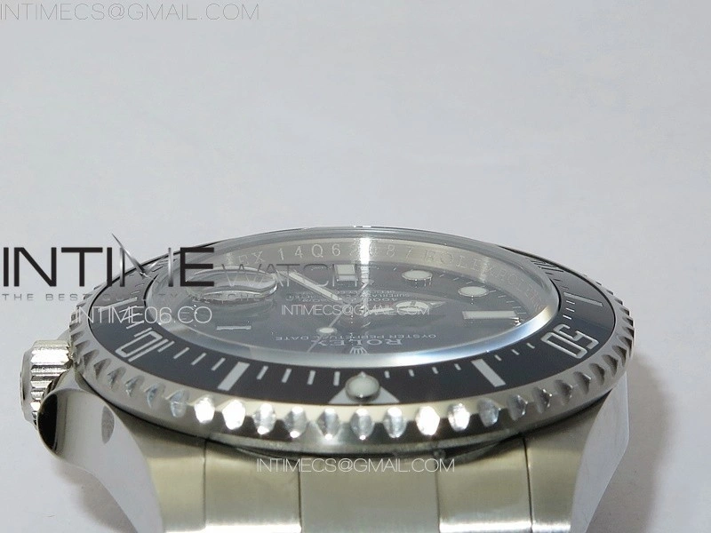 Sea-Dweller 126600 3EF 1:1 Best Edition Black Dial On 904L SS Case and Bracelet VR3235