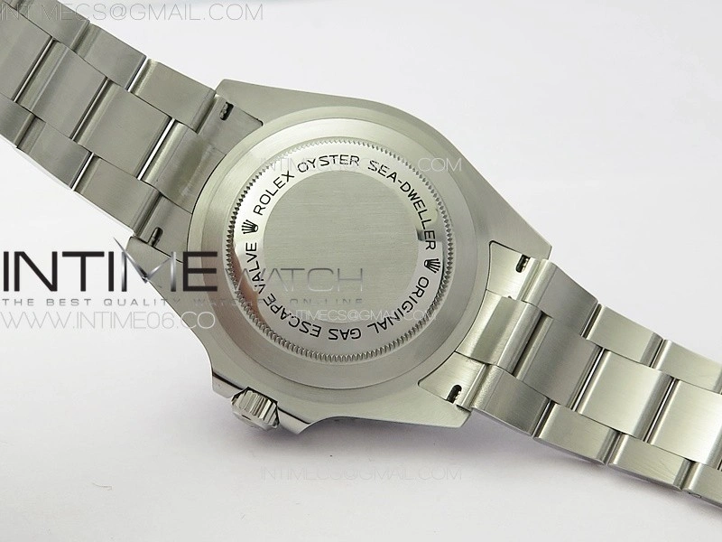 Sea-Dweller 126600 3EF 1:1 Best Edition Black Dial On 904L SS Case and Bracelet VR3235