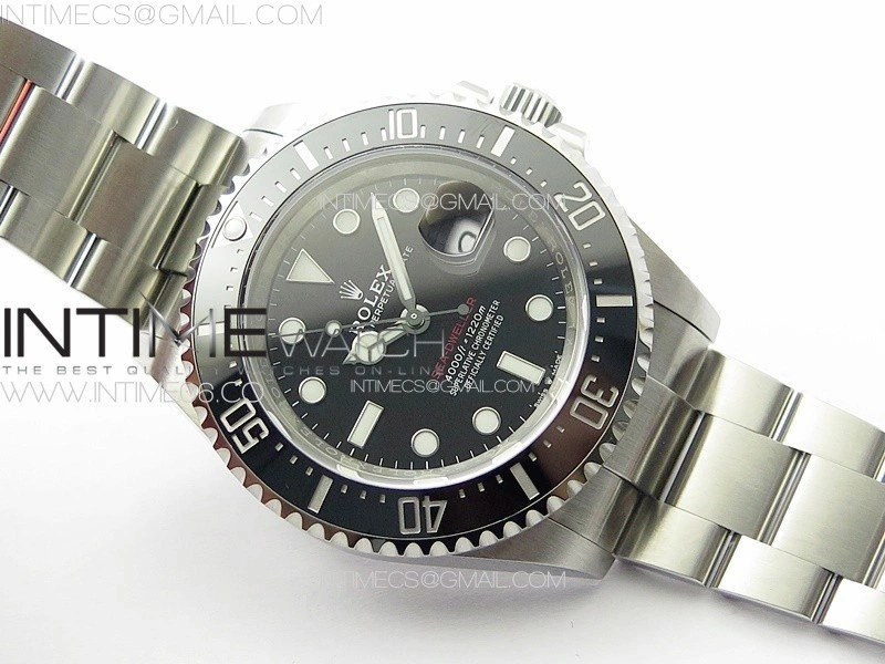 Sea-Dweller 126600 VSF 1:1 Best Edition Black Dial On 904L SS Case and Bracelet VS3235