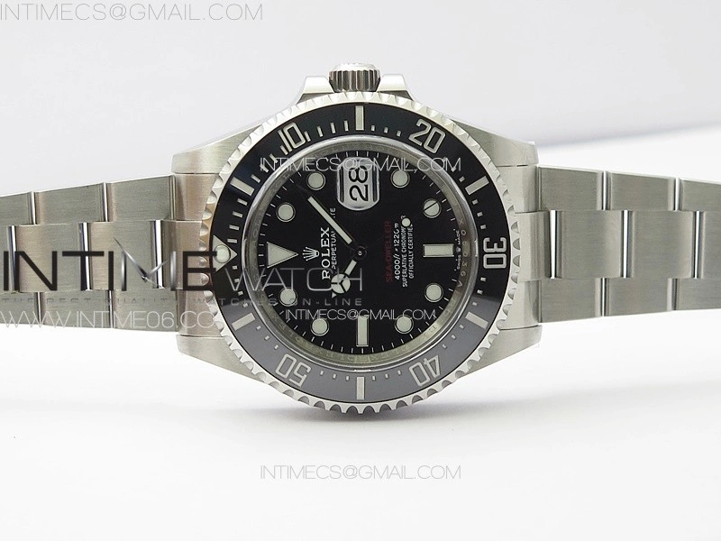 Sea-Dweller 126600 VSF 1:1 Best Edition Black Dial On 904L SS Case and Bracelet VS3235