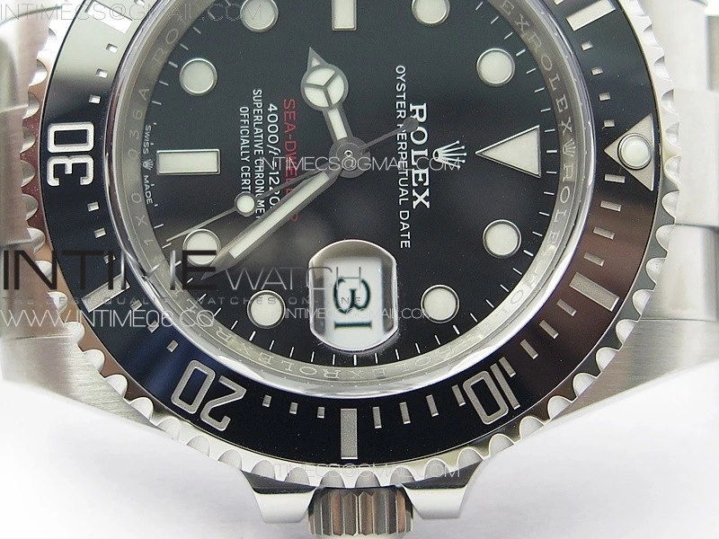 Sea-Dweller 126600 VSF 1:1 Best Edition Black Dial On 904L SS Case and Bracelet VS3235