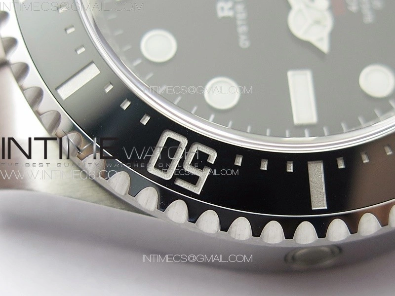 Sea-Dweller 126600 VSF 1:1 Best Edition Black Dial On 904L SS Case and Bracelet VS3235