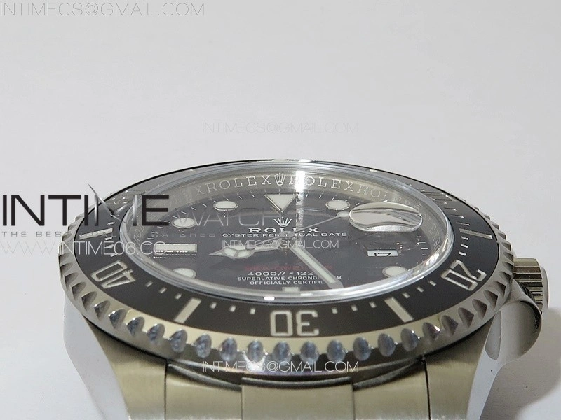 Sea-Dweller 126600 VSF 1:1 Best Edition Black Dial On 904L SS Case and Bracelet VS3235