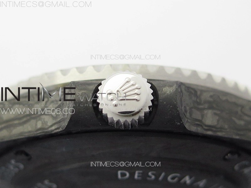 Sea Dweller 43mm Carbon 'IRBIS' DIWF Best Edition Carbon Dial on Gray Nylon Strap A2824