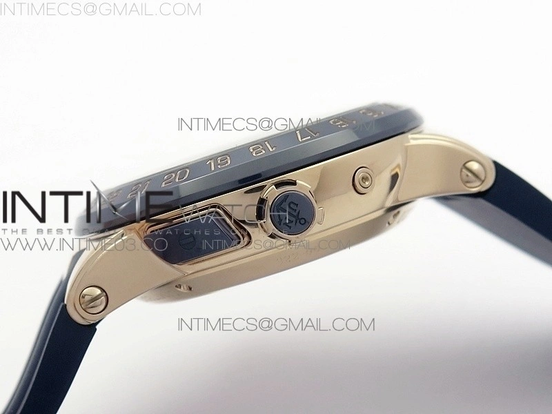 Executive Toro RG TWA 1:1 Best Edition White Dial on Blue Rubber Strap Asian UN-32