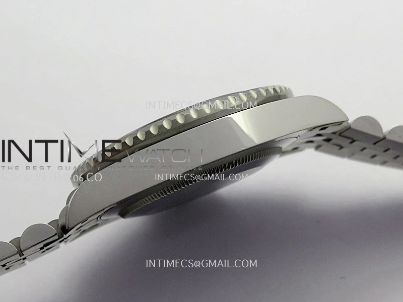 GMT-Master II 126710 GRNR Black Gray 904L SS Gold Factory 1:1 Best Edition Black Dial On Jubilee Bracelet SH3285 CHS